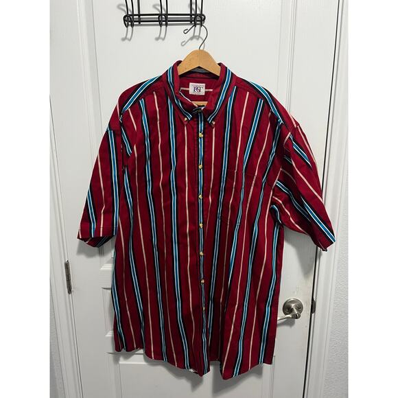 Salmon River Traders Men's shirt 2XLT 100% cotton - Picture 1 of 5
